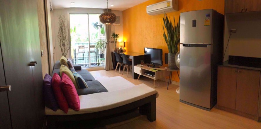Condominio de 1 dormitorio en Khlong Toei, Bangkok, Tailandia № 77158