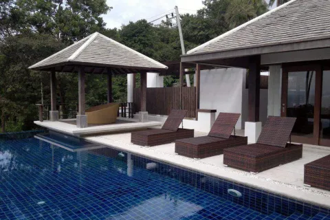 Chalet de 3 dormitorios en Ko Samui, Tailandia № 107467 - foto 8