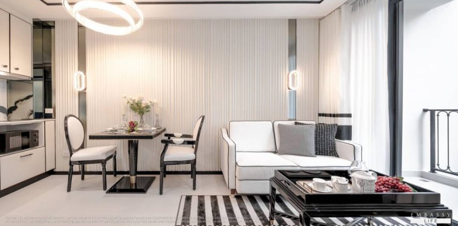 Condominio de 1 dormitorio en Pattaya, Tailandia № 133083