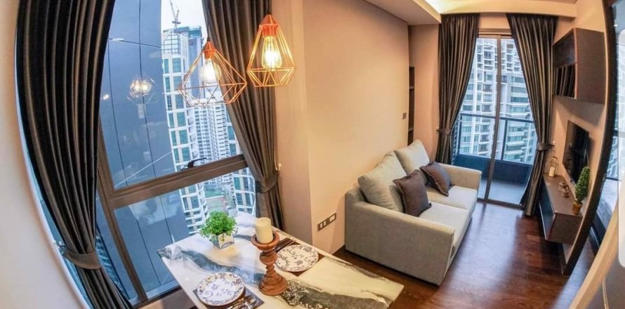 Condominio de 1 dormitorio en Bangkok, Tailandia en The Lumpini 24 № 80360