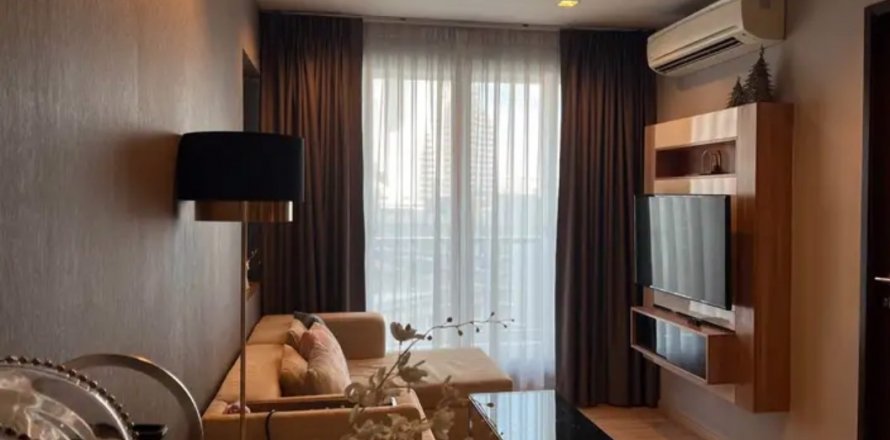 Eigentumswohnung in Bangkok, Thailand, 1 Schlafzimmer in Rhythm Sathorn - Narathiwas № 80357