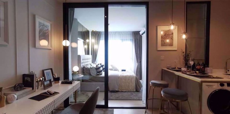 Condo à Bangkok, Thaïlande, 1 chambre à Life One Wireless № 78122
