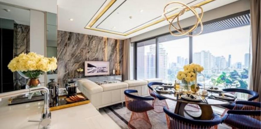 คอนโดมิเนียมในวัฒนา, กรุงเทพฯ, ประเทศไทย, 2 ห้องนอน № 123660