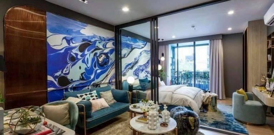 Eigentumswohnung in Bangkok, Thailand, 1 Schlafzimmer in XT Phayathai № 83820