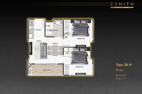Off-plan Zenith Pattaya in Pattaya, Thailand № 120712 - photo 5