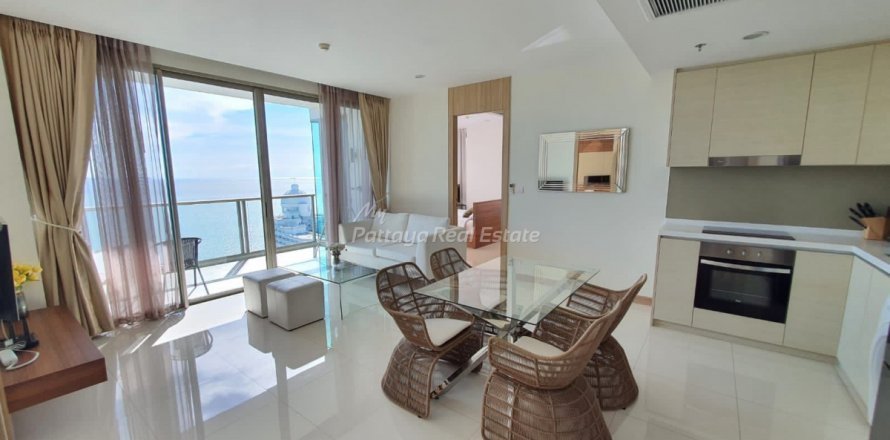 Condo à Bang Lamung, Thaïlande, 2 chambres № 101795