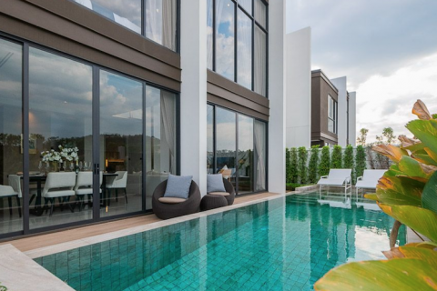 Villa auf Jomtien Beach, Pattaya, Thailand 4 Schlafzimmer № 101513