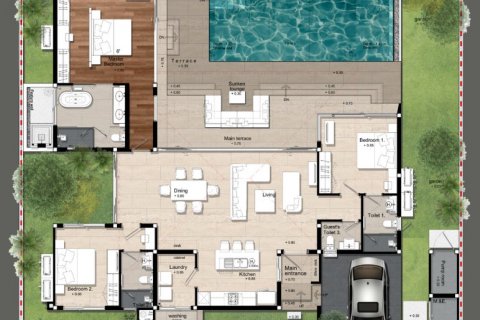 Sobre plano Botanica Modern Loft 2 en Phuket, Tailandia № 79310 - foto 16