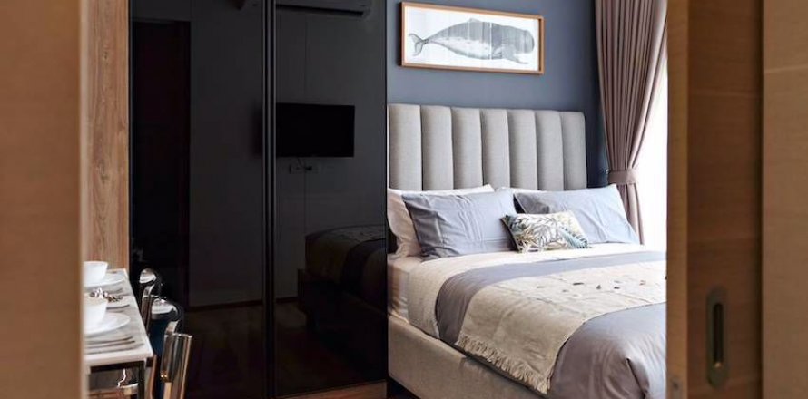 Condominio de 1 dormitorio en Bangkok, Tailandia en Park Origin Phromphong № 100896
