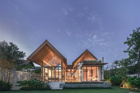 Chalet de 3 dormitorios en Bang Tao, Tailandia № 74304
