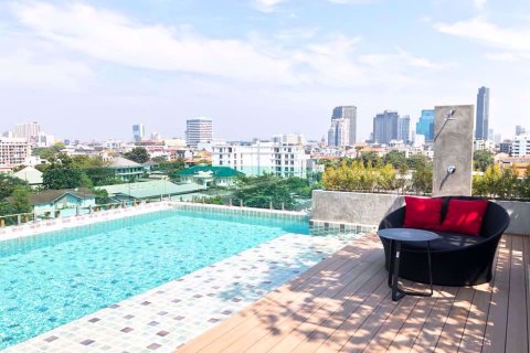 Condominio de 1 dormitorio en Watthana, Bangkok, Tailandia № 76936 - foto 5