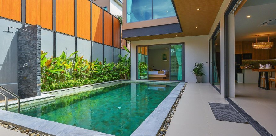 Chalet de 3 dormitorios en Le Villa and Residence Lake, Phuket, Tailandia № 82366
