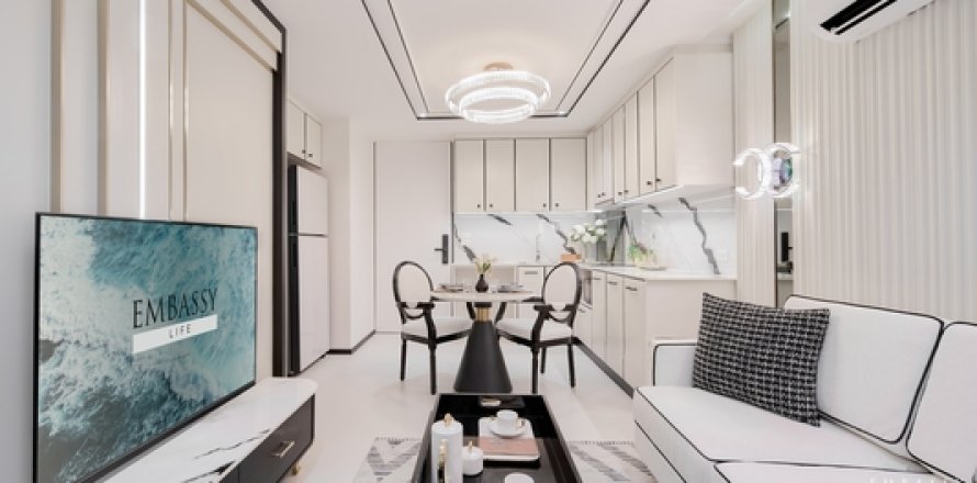 Apartamento de 384 dormitorios en Pattaya, Tailandia № 123289