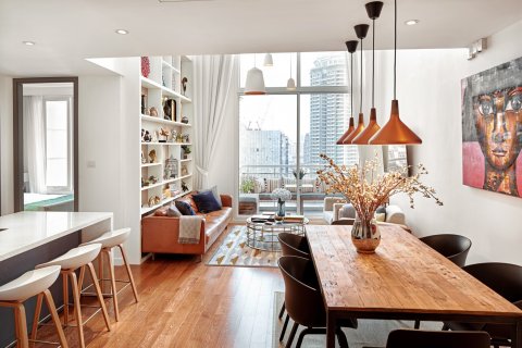 Condo à Yan Nawa, Bangkok, Thaïlande, 2 chambres  № 143211