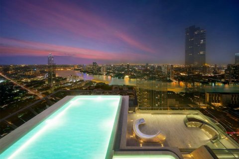 Condominio de 2 dormitorios en Bang Kho Laem, Bangkok, Tailandia № 123785 - foto 12