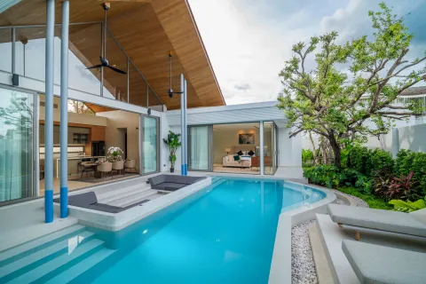 Chalet de 3 dormitorios en Phuket, Tailandia № 108001