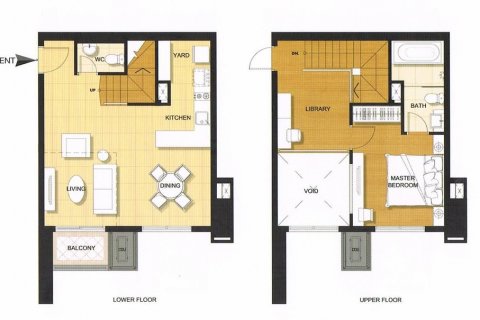 Condominio de 1 dormitorio en Bangkok, Tailandia № 142991 - foto 10