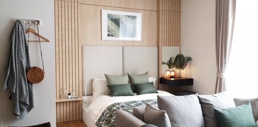 Condo à Bangkok, Thaïlande, 1 chambre № 142990