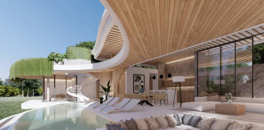 Chalet de 3 dormitorios en Surat Thani, Tailandia № 132733