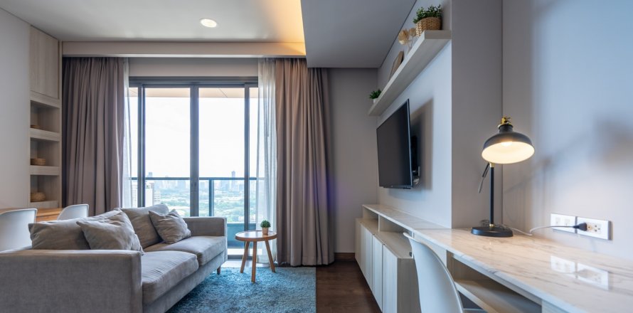 Condo à Bangkok, Thaïlande, 2 chambres  № 83070
