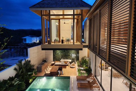 วิลล่าในภูเก็ต, ประเทศไทย 5 ห้องนอน № 124429