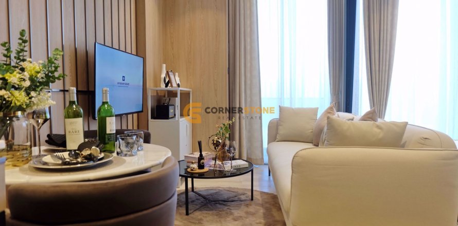 Estudio en el condominio en Pattaya, Tailandia № 100339