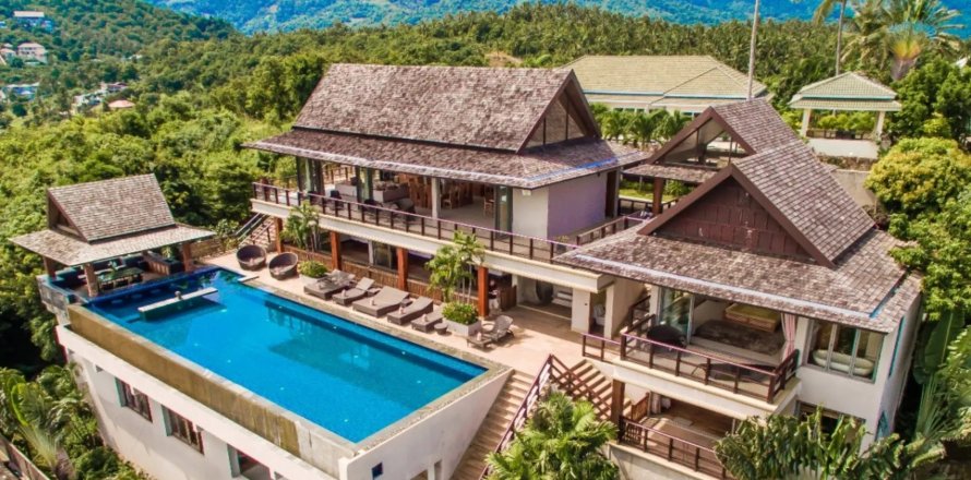 Casa de 5 dormitorios en Ko Samui, Tailandia № 107901