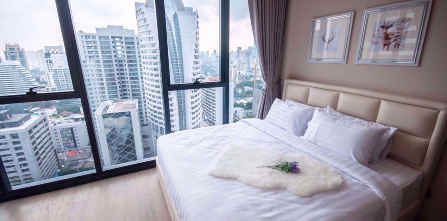 Condo à Bangkok, Thaïlande, 2 chambres à Ashton Asoke № 78406