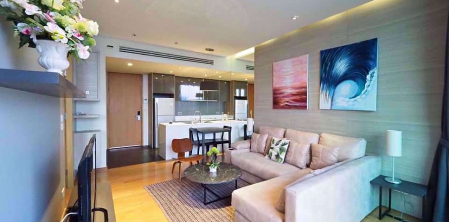 Condominio de 1 dormitorio en Bangkok, Tailandia en Aequa Sukhumvit 49  № 78405