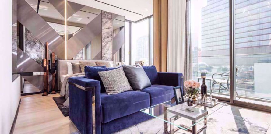 Condominio de 1 dormitorio en Bangkok, Tailandia en Ashton Silom № 78303