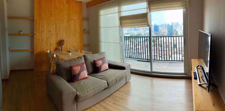 Condo à Bangkok, Thaïlande, 2 chambres à Fuse Chan - Sathorn  № 78302