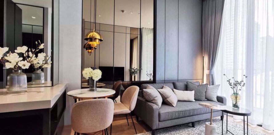 Condominio de 1 dormitorio en Bangkok, Tailandia en 28 CHIDLOM  № 77756