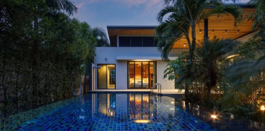 Chalet de 3 dormitorios en Phuket, Tailandia № 132627