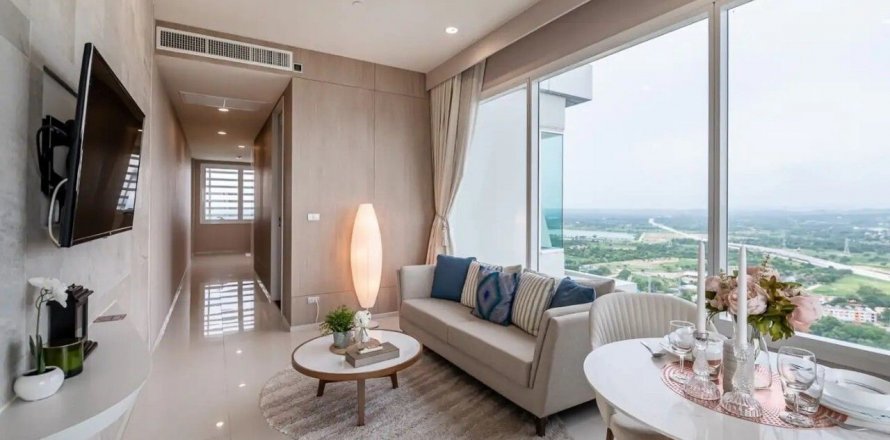 Condominio de 1 dormitorio en Sattahip, Tailandia № 123988