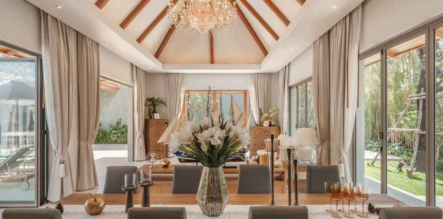 Chalet de 3 dormitorios en Anchan luxury villas, Phuket, Tailandia № 79181