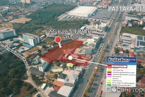 Terreno en Pattaya, Tailandia № 132319