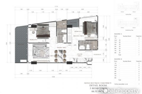 Condominio de 2 dormitorios en Pattaya, Tailandia № 125763 - foto 29