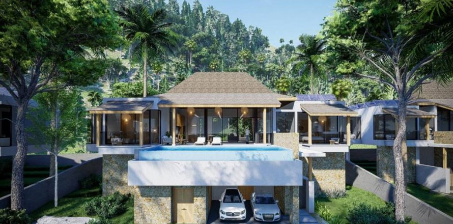 Chalet de 3 dormitorios en Surat Thani, Tailandia № 125948
