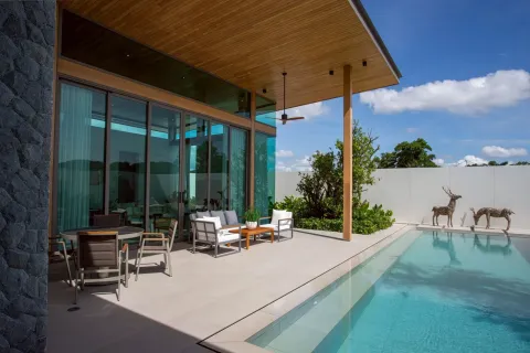 Chalet de 3 dormitorios en Phuket, Tailandia № 115918 - foto 6