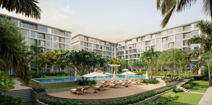 Condominio de 1 dormitorio en Bang Tao, Tailandia en The Ozone Signature Condominium  № 74481