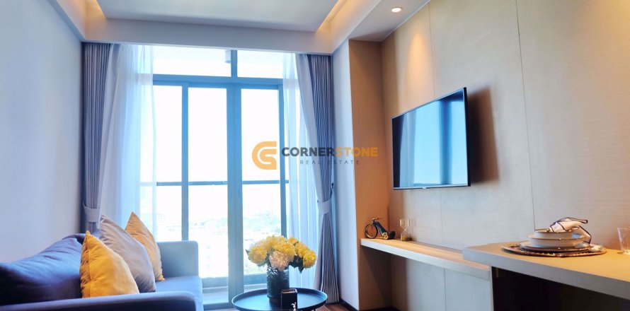 Estudio en el condominio en Jomtien Beach, Pattaya, Tailandia № 100352