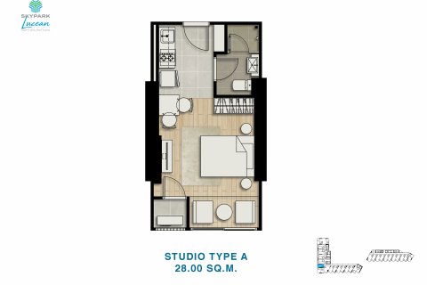 Estudio en Jomtien Beach, Pattaya, Tailandia № 101458 - foto 22