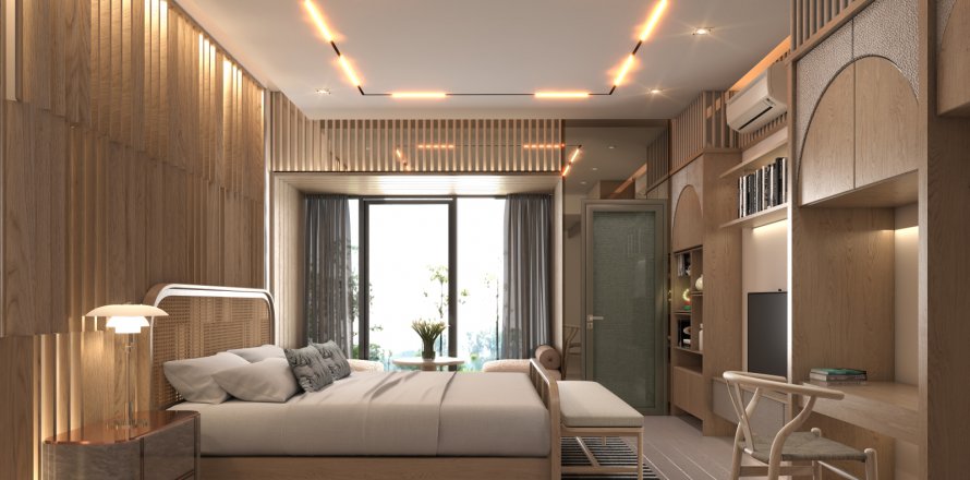 Estudio en Jomtien Beach, Pattaya, Tailandia № 101458