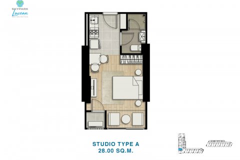 Estudio en Jomtien Beach, Pattaya, Tailandia № 101458 - foto 7