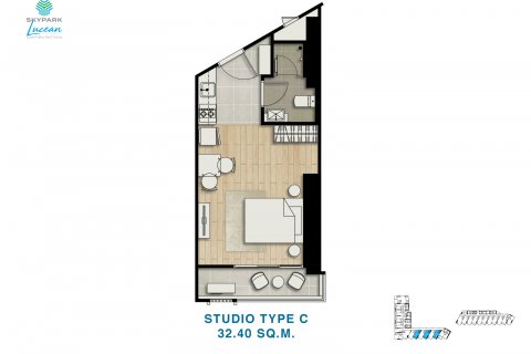Estudio en Jomtien Beach, Pattaya, Tailandia № 101458 - foto 10