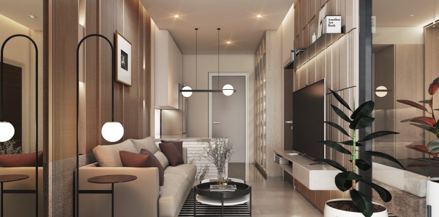Apartamento de 1 dormitorio en Jomtien Beach, Pattaya, Tailandia № 101459