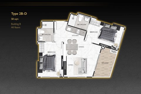 Off-Plan Zenith Pattaya in Pattaya, Thailand № 120712 - Foto 5
