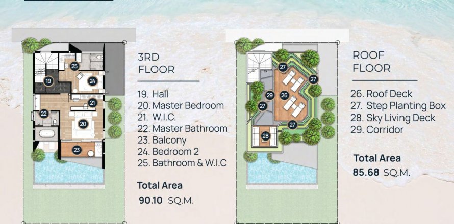 Sobre plano Maison Sky Villas en Phuket, Tailandia № 78730 - foto 1