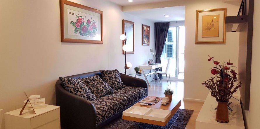 Condominio de 1 dormitorio en Watthana, Bangkok, Tailandia № 76921