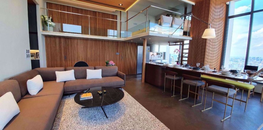 Ático de 3 dormitorios en THE ESSE ASOKE, Bangkok, Tailandia № 77537